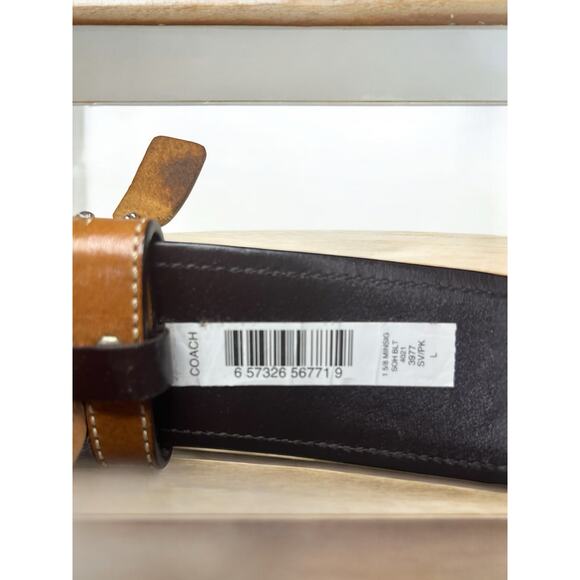 NWT Y2K Coach 3977 Mini Signature Soho Belt Size Large - Picture 4 of 8